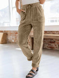 Drawstring Pants with Pockets - Trendsi - Flyclothing LLC