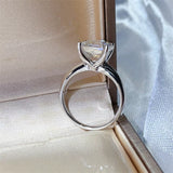 5 Carat Moissanite 925 Sterling Silver Ring - Trendsi - Flyclothing LLC