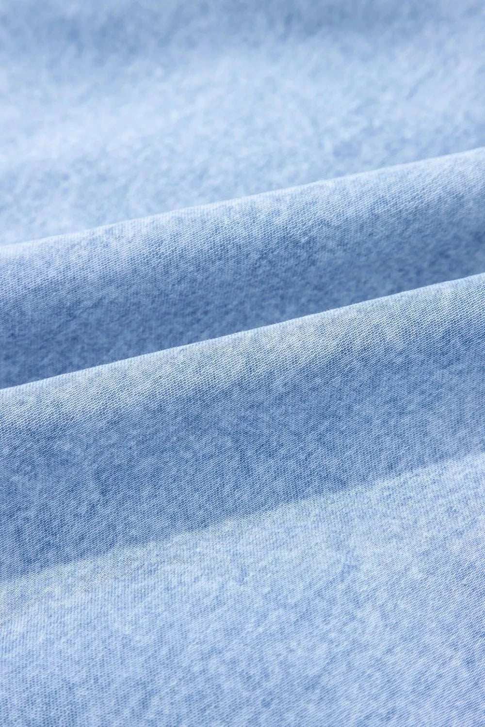 Bow Detail Spaghetti Straps Ruffle Hem Denim Dress - Trendsi - Flyclothing LLC