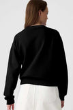 Graphic Round Neck Long Sleeve Sweatshirt - Trendsi - Flyclothing LLC
