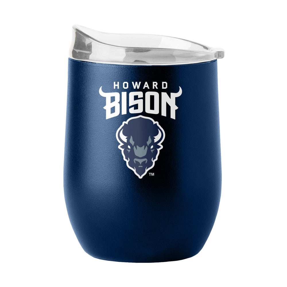 Howard University 16oz Flipside Powder Coat Curved Bev - Logo Brands - Flyclothing LLC