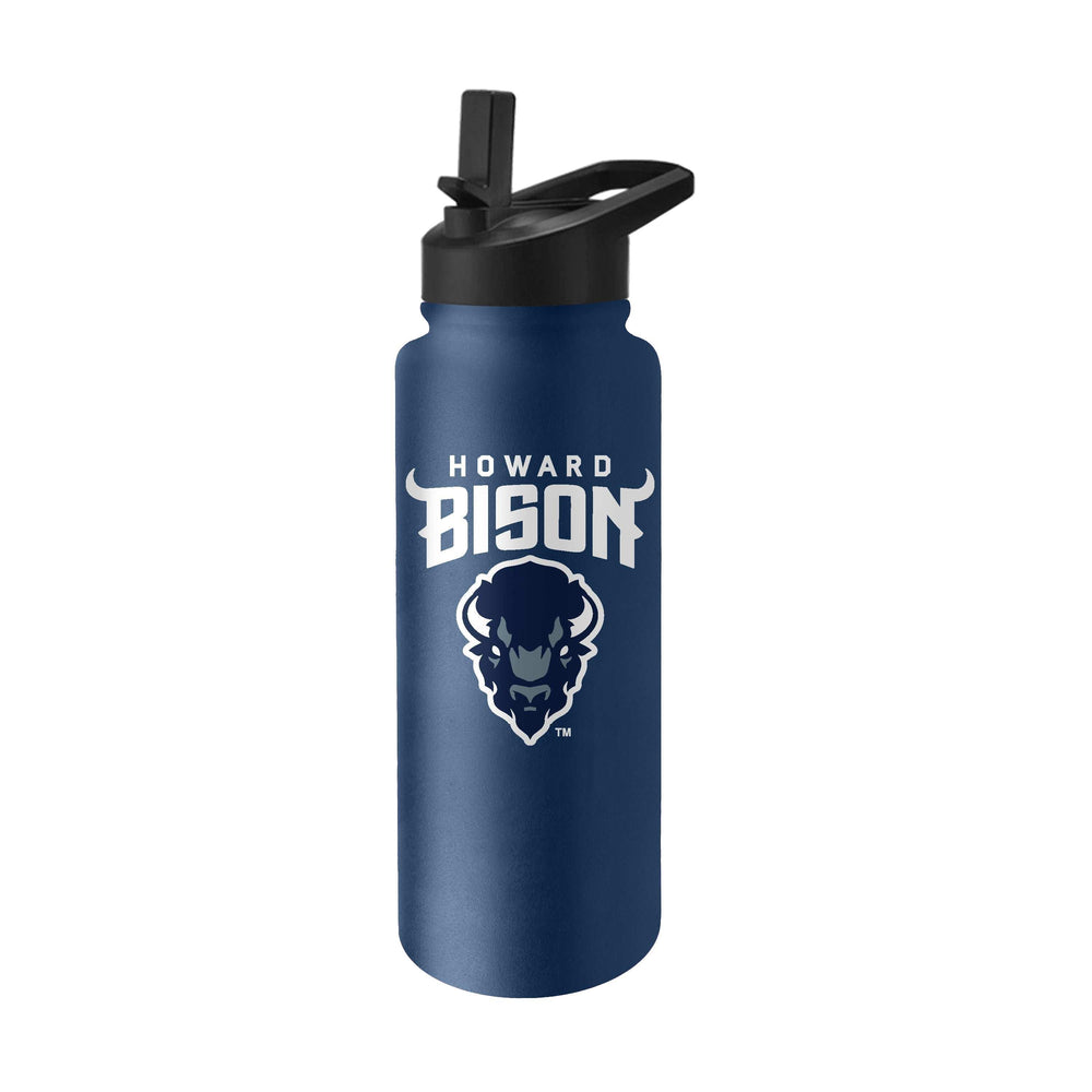 Howard University 34oz Logo Quencher Bottle - Logo Brands - Flyclothing LLC