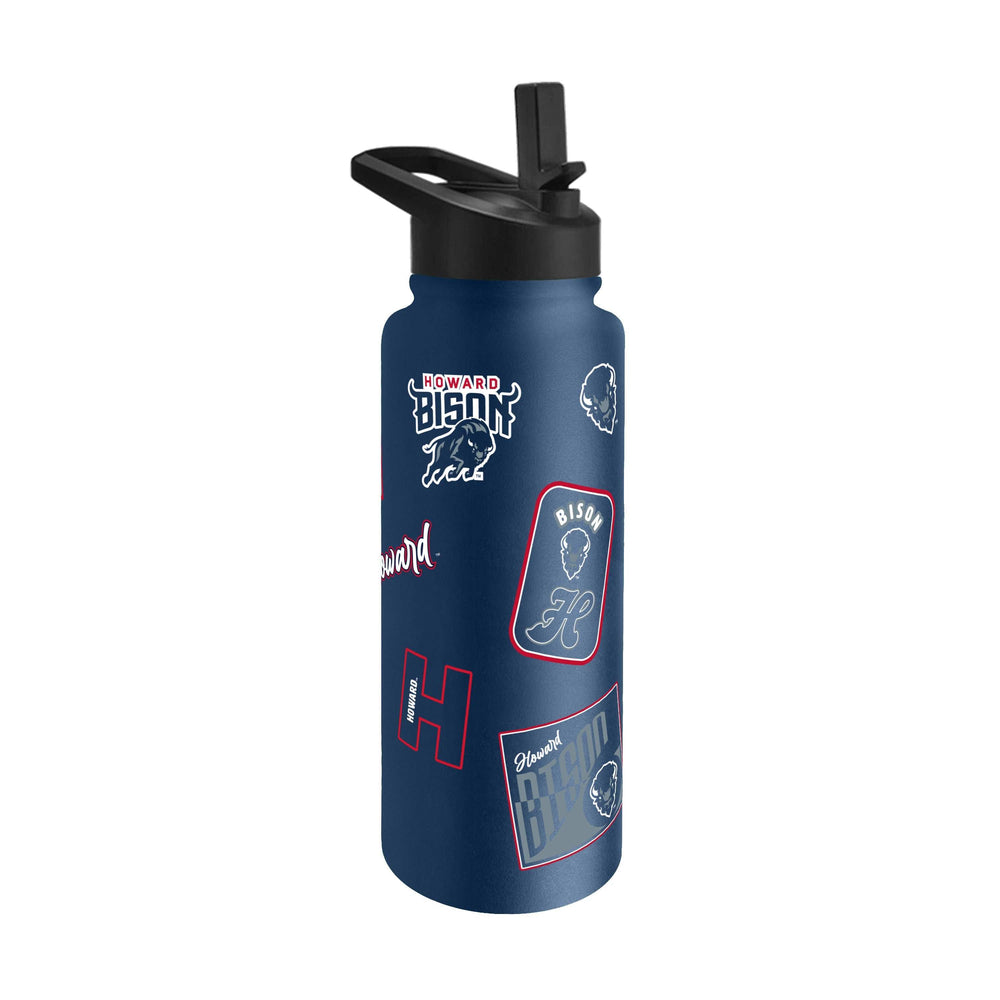 Howard University 34oz Dreamweave Quencher Bottle - Logo Brands - Flyclothing LLC