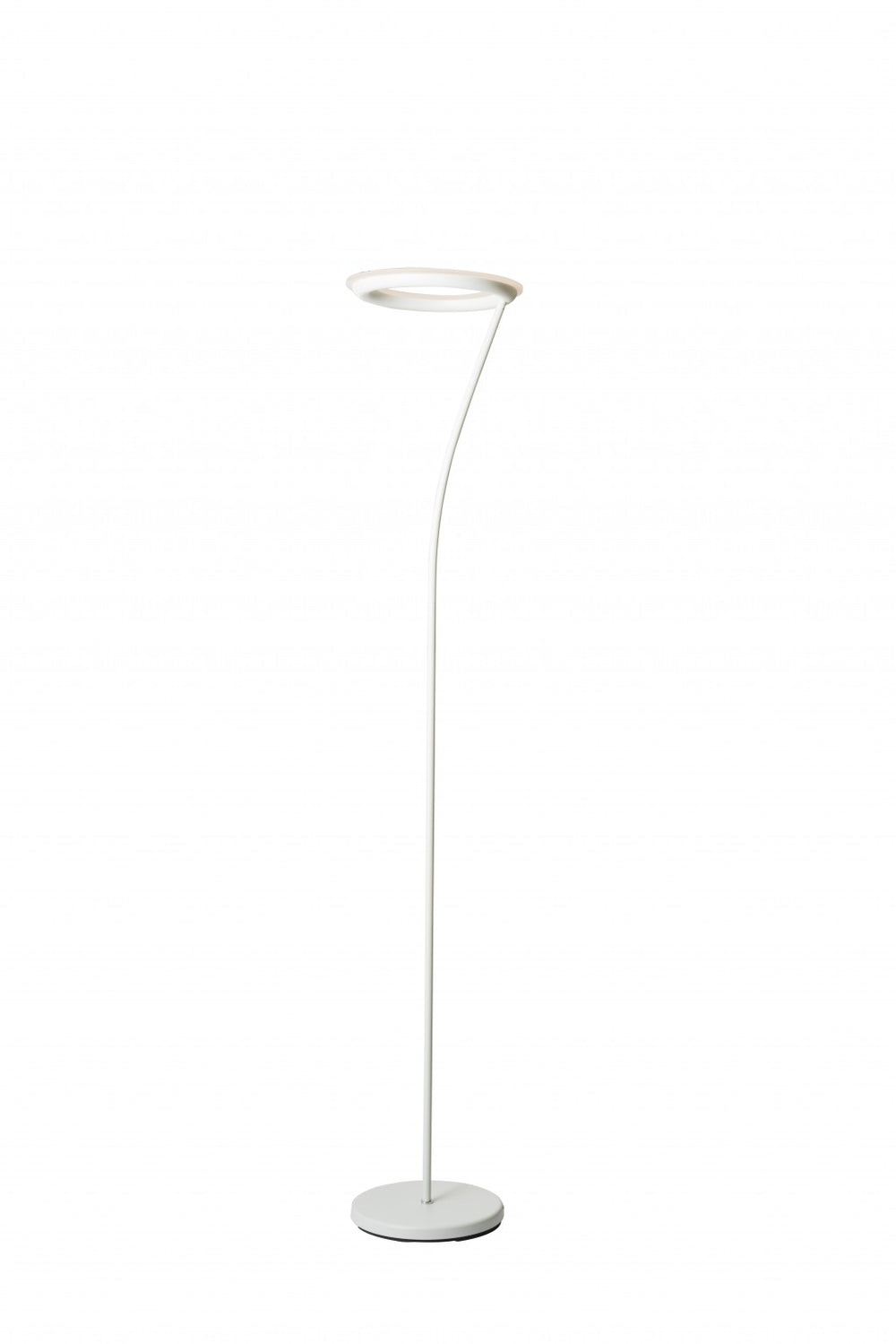73" White LED Torchiere Floor Lamp - Homeroots - Flyclothing LLC