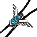 Rockmount Ranch Ware Silver Thunderbird with Turquoise Western Bolo Tie - Rockmount Clothing - Flyclothing LLC