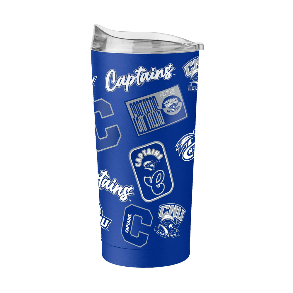 Christopher Newport U 20oz Dreamweave Powder Coat Tumbler - Logo Brands - Flyclothing LLC