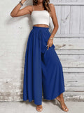 Tied High Waist Wide Leg Pants - Trendsi - Flyclothing LLC