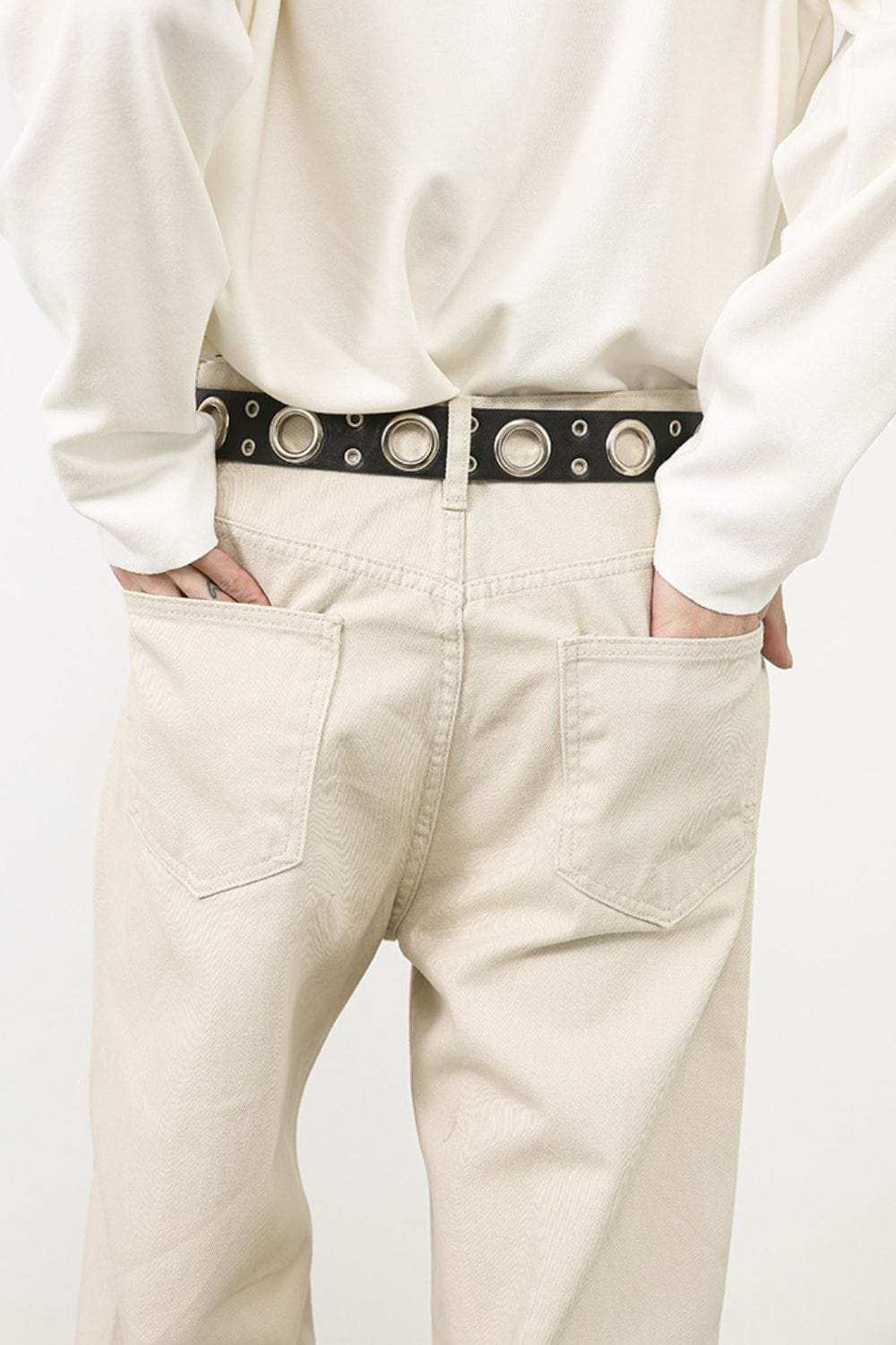 Men's Baggy Jeans with Pockets - Trendsi - Flyclothing LLC