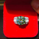 5 Carat Moissanite 925 Sterling Silver Ring - Trendsi - Flyclothing LLC