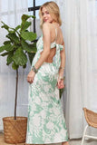ADORA Print Spaghetti Strap Maxi Dress - Trendsi - Flyclothing LLC