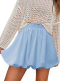 Frill Smocked Mini Skirt - Trendsi - Flyclothing LLC