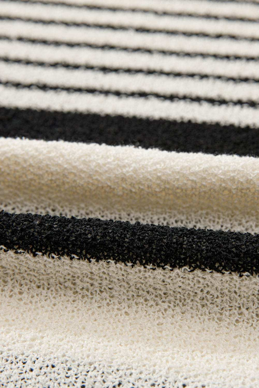 Striped Round Neck Sweater Vest - Trendsi - Flyclothing LLC