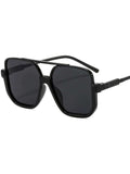 Oversized Square Frame Fashion Sunglasses - Trendsi - Flyclothing LLC