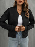 Zip Up Long Sleeve Jacket - Trendsi - Flyclothing LLC