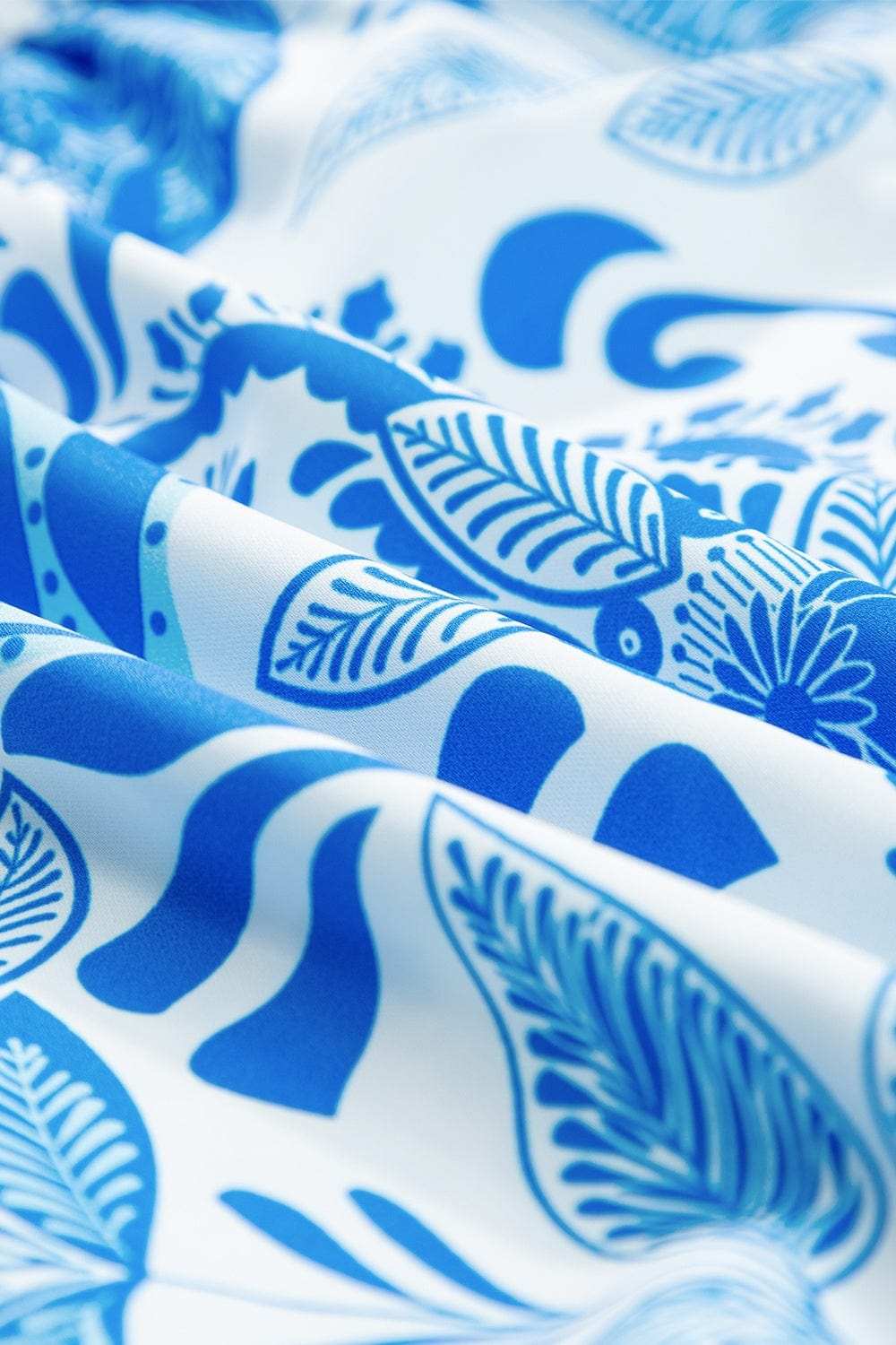 Tiered Printed Short Sleeve Mini Dress - Trendsi - Flyclothing LLC