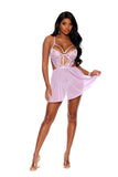 Elegant Moments Orchid Bloom Babydoll & G-String 44174 - Elegant Moments - Flyclothing LLC