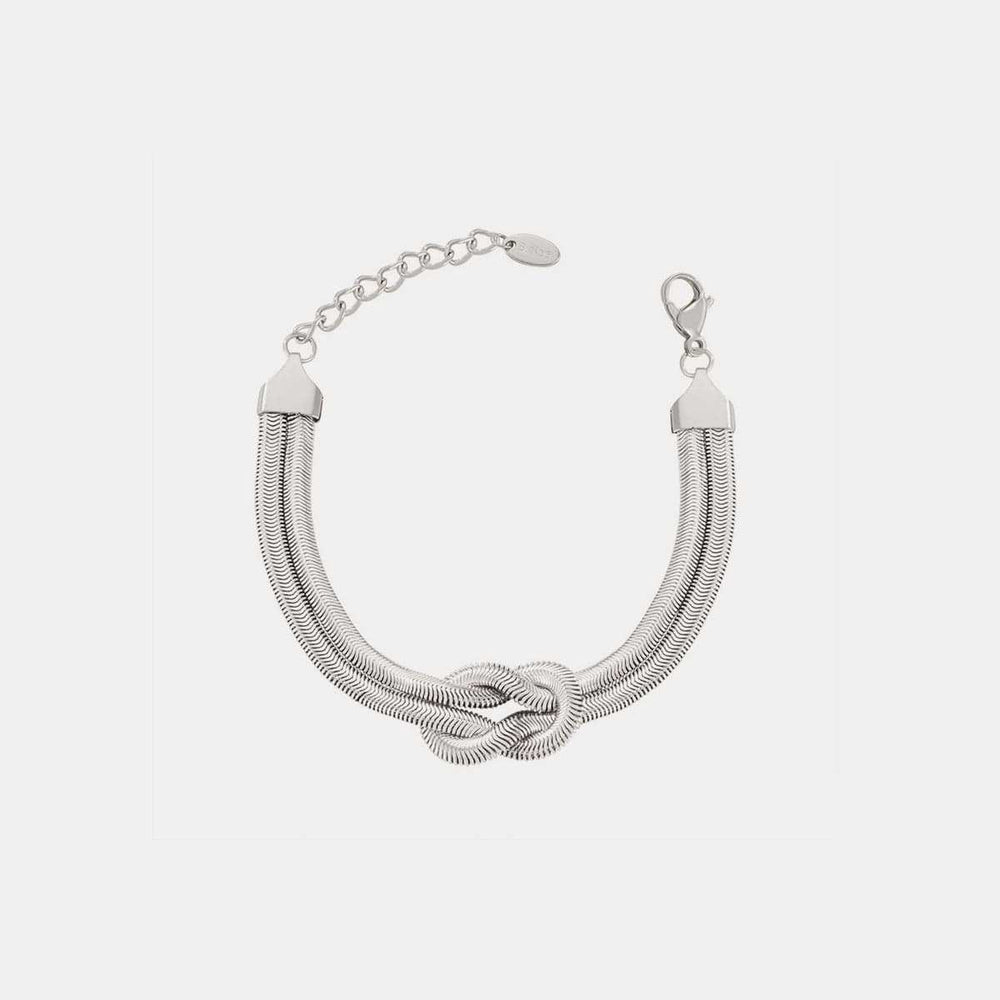 Titanium Steel Knot Bracelet - Trendsi - Flyclothing LLC