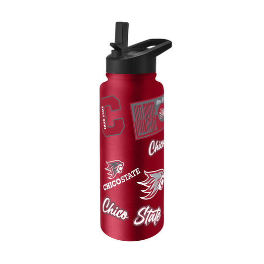 Cal State Chico 34oz Dreamweave Quencher Bottle - Logo Brands - Flyclothing LLC