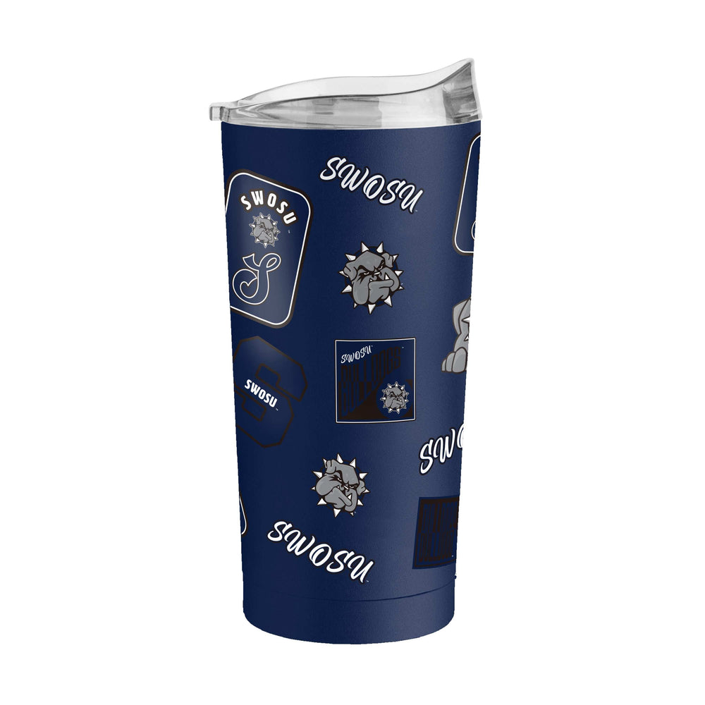 Southwestern OK State 20oz Dreamweave Powder Coat Tumbler - Logo Brands - Flyclothing LLC
