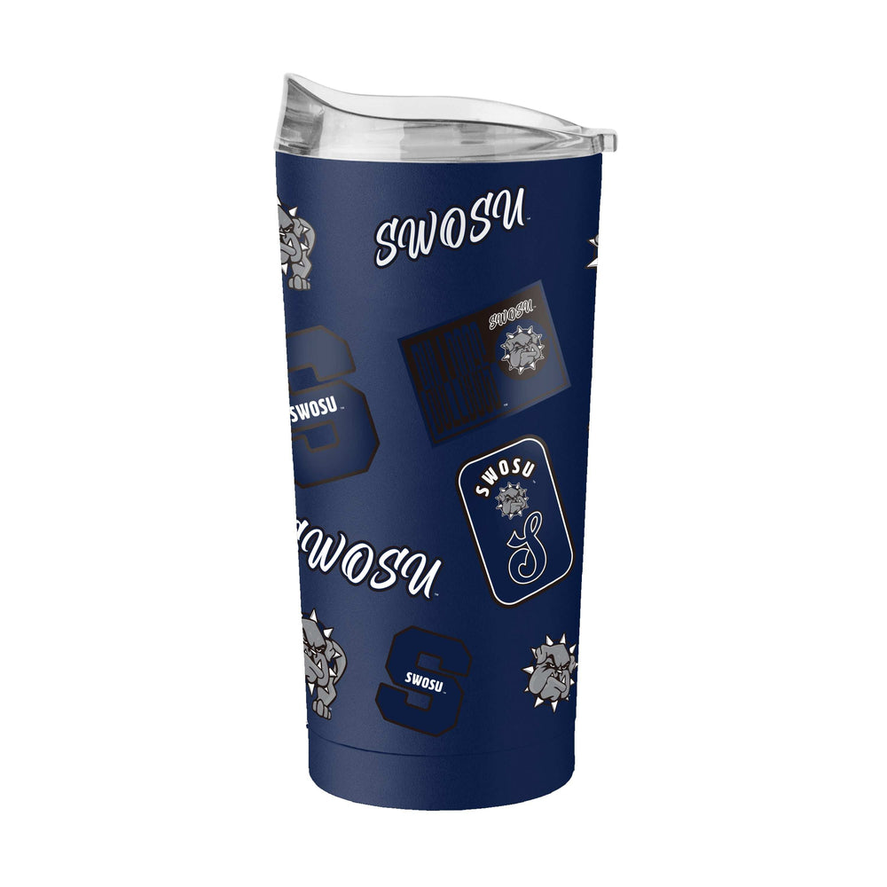 Southwestern OK State 20oz Dreamweave Powder Coat Tumbler - Logo Brands - Flyclothing LLC