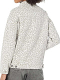 Leopard Button Up Long Sleeve Denim Jacket - Trendsi - Flyclothing LLC