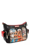 Nicole Lee USA Martha Travels Italy Multi Pocket Shoulder Bag - Trendsi - Flyclothing LLC