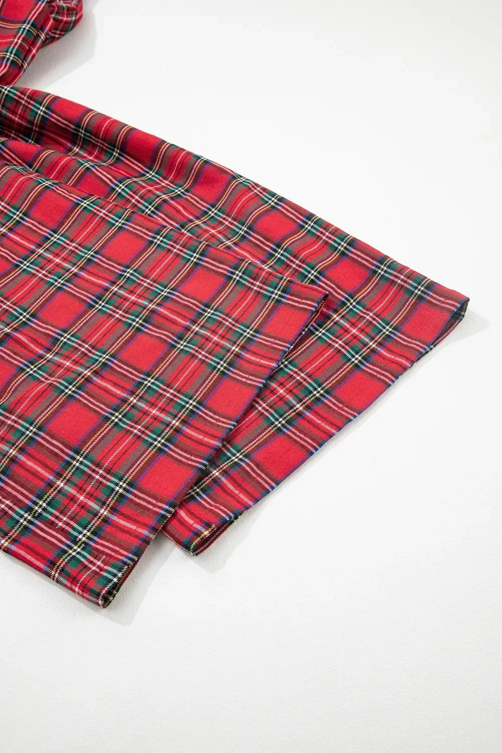 Plaid Wide-Leg Pants - Trendsi - Flyclothing LLC