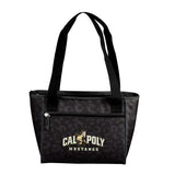 Cal Poly Leopard Print 16 Can Cooler Tote - Logo Brands - Flyclothing LLC