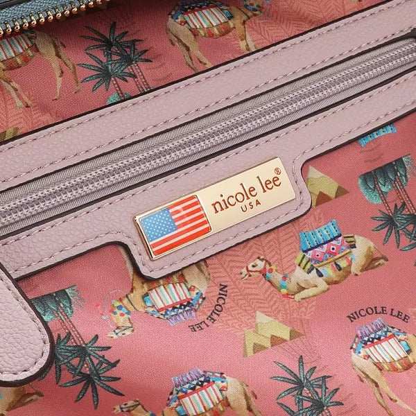 Nicole Lee USA Queen Cleopatra Dome Handbag - Trendsi - Flyclothing LLC