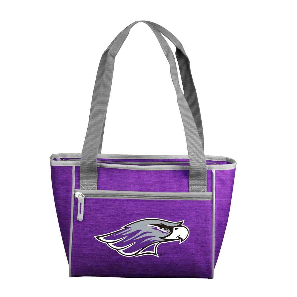 Wisconsin Whitewater Crosshatch 16 Can Cooler Tote - Logo Brands - Flyclothing LLC