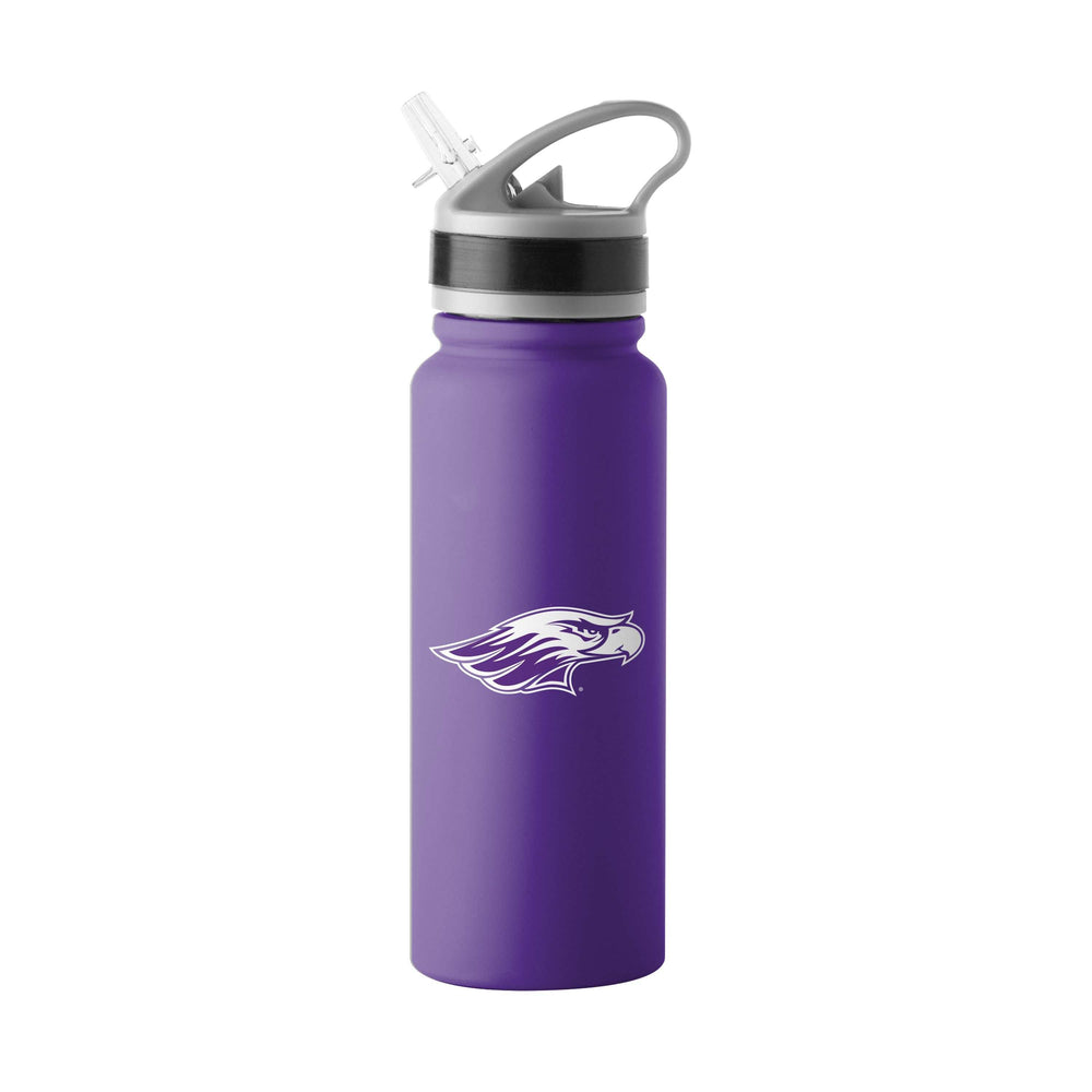 Wisconsin - Whitewater 25oz Logo Single Wall Flip Top Bottle - Logo Brands - Flyclothing LLC