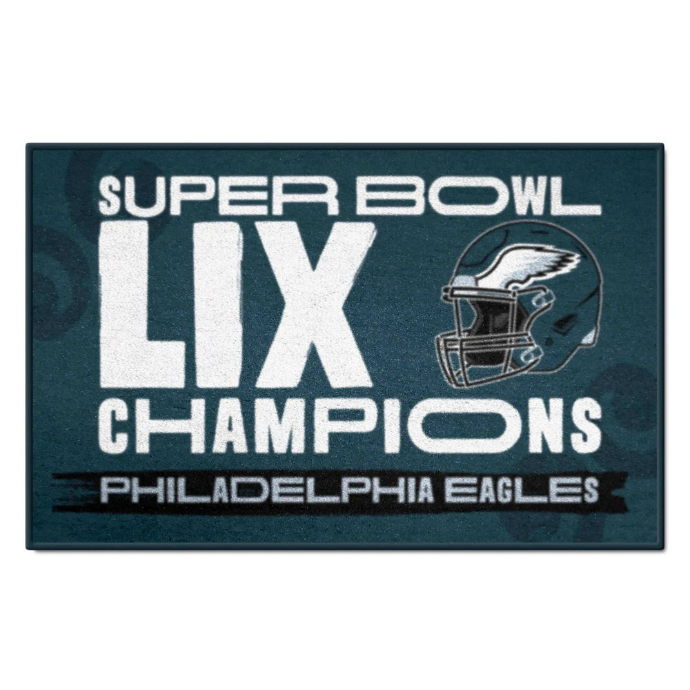 Philadelphia Eagles Super Bowl LIX Champions Starter Mat - Philadelphia Eagles - Flyclothing LLC