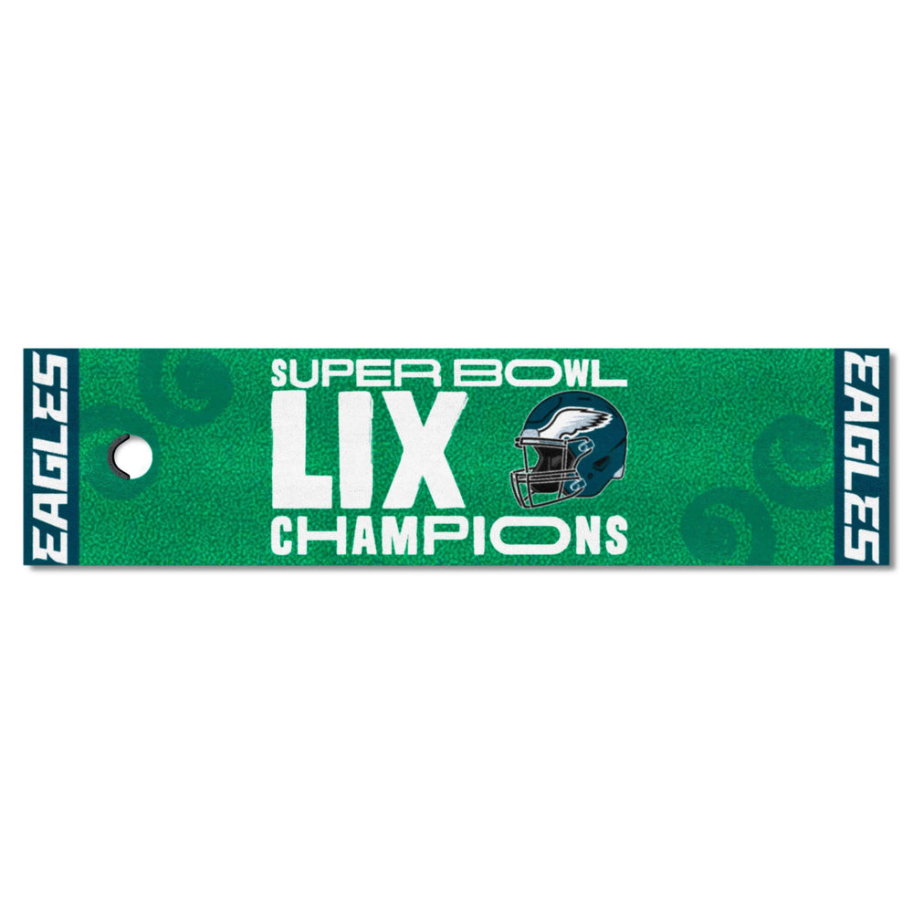 Philadelphia Eagles Super Bowl LIX Champions Putting Green Mat - Philadelphia Eagles - Flyclothing LLC