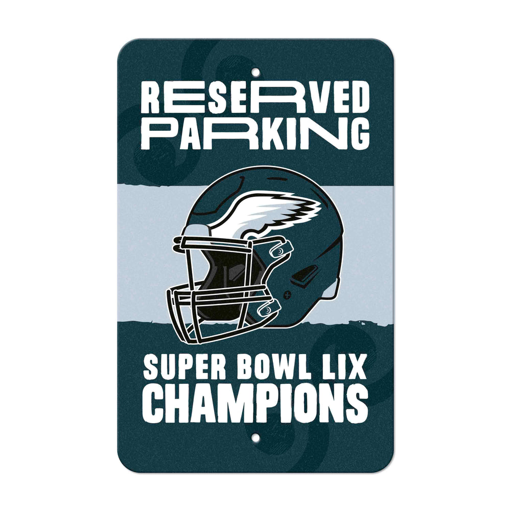 Philadelphia Eagles Super Bowl LIX Champions Parking Sign - Philadelphia Eagles - Flyclothing LLC