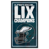 Philadelphia Eagles Super Bowl LIX Champions 3X5 Logo Mat Portrait - Philadelphia Eagles - Flyclothing LLC