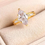 3 Carat Moissanite 925 Sterling Silver Ring - Trendsi - Flyclothing LLC