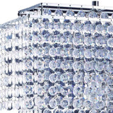 Bling Glam Faux Crystal Rectangular Table Lamp - Homeroots - Flyclothing LLC