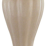 27" Ivory and Gold Ceramic Urn Table Lamp With Off White Empire Shade - Homeroots