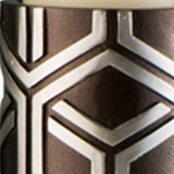 Set Of Two Espresso and Silver Pillar Tabletop Pillar Candle Holders - Homeroots - Flyclothing LLC