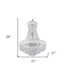 Lantern Empire Transparent Glass Led Ceiling Light With Clear Shades - Homeroots - Flyclothing LLC