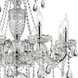 Candle Style Empire Transparent Glass Led Ceiling Light - Homeroots - Flyclothing LLC