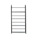 Black Four Shelf Metal Standing Book Shelf - Homeroots - Flyclothing LLC