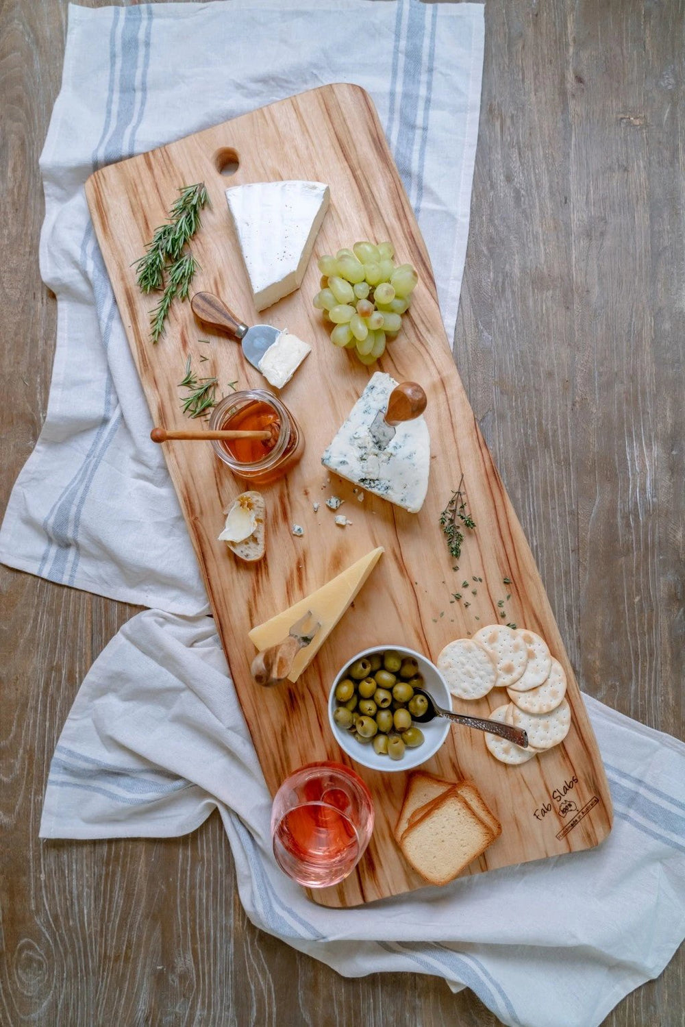 35" Artisan Organic Natural Wood Anti Bacterial Cutting Board - Homeroots - Flyclothing LLC