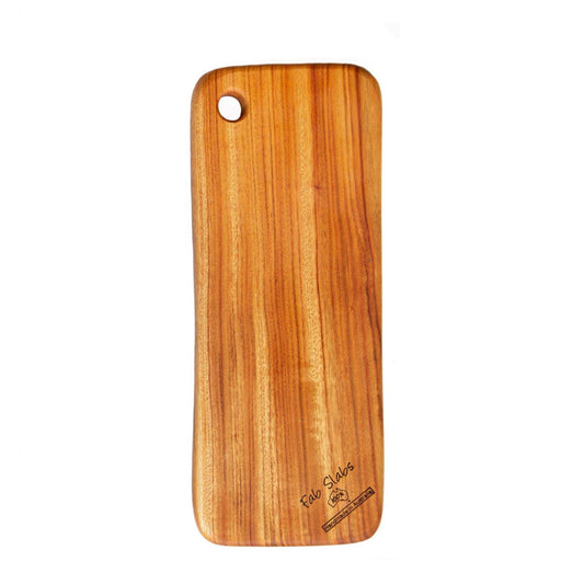Natural Rounded Rectangle Narrow Anti-Bacterial Cutting Board - Homeroots - Flyclothing LLC