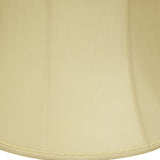 18" Antique White Drum Monay Shantung Lampshade - Homeroots - Flyclothing LLC