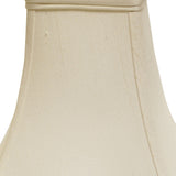 18" White Premium Square Monay Shantung Lampshade - Homeroots - Flyclothing LLC