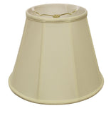 16" Ivory Slanted Empire Monay Shantung Lampshade - Homeroots - Flyclothing LLC