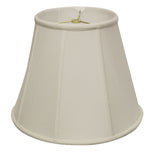 18" White Slanted Empire Monay Shantung Lampshade - Homeroots - Flyclothing LLC