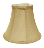 8" Pale Brown Premium Bell No Slub Lampshade - Homeroots - Flyclothing LLC