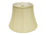 16" Antique White Altered Bell Monay Shantung Lampshade - Homeroots - Flyclothing LLC